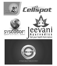 <h4>Work 02</h4>These are some Logo designs from the collections of Red Advertising. This logos are developed for some reputed business firms.