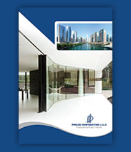<h4>Work 05</h4>This is the design of Brochure, which made for Philco Constructing L.L.C UAE.